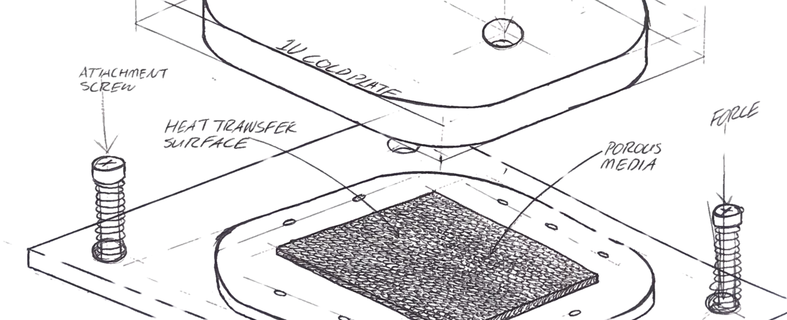 Sketch to the front transparent background