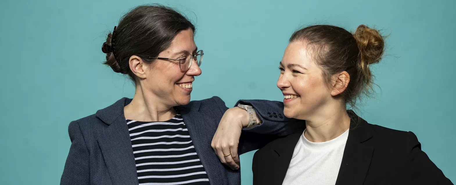 Gaelle and Julia Gaelle and Julia