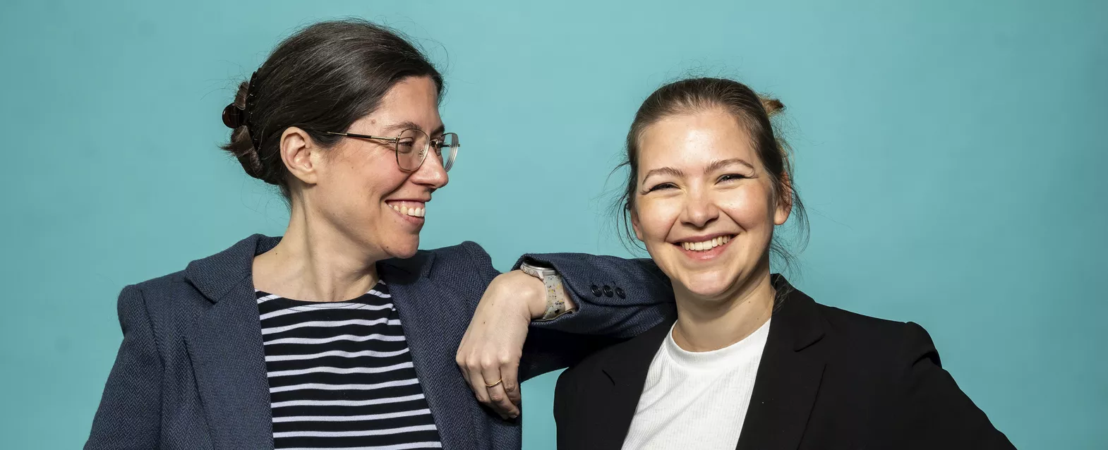 Gaelle and Julia Gaelle and Julia