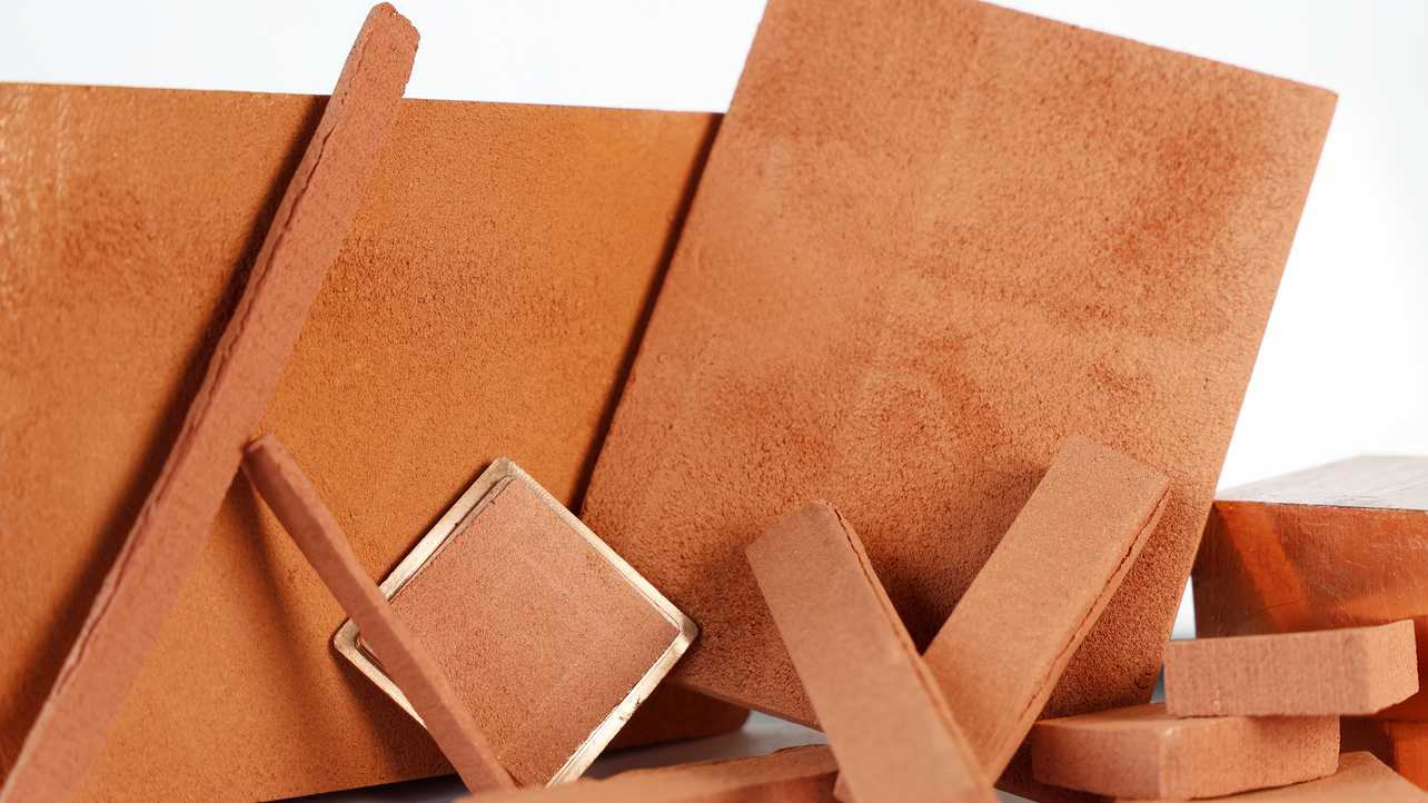 Copper blocks pile